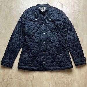 BURBERRY BRIT BLACK JACKET WOMENS SIZE MEDIUM